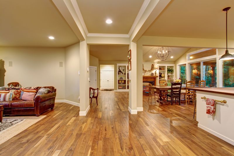 Living Room with Hardwood Flooring